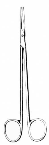 Präparierschere TOENNIS, gerade, 18cm