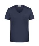 T-Shirt Herren, V-Ausschnitt